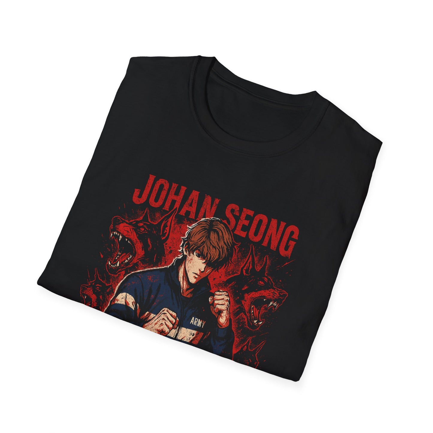 Johan Seong God Dog Crew T-shirt Lookism Manhwa